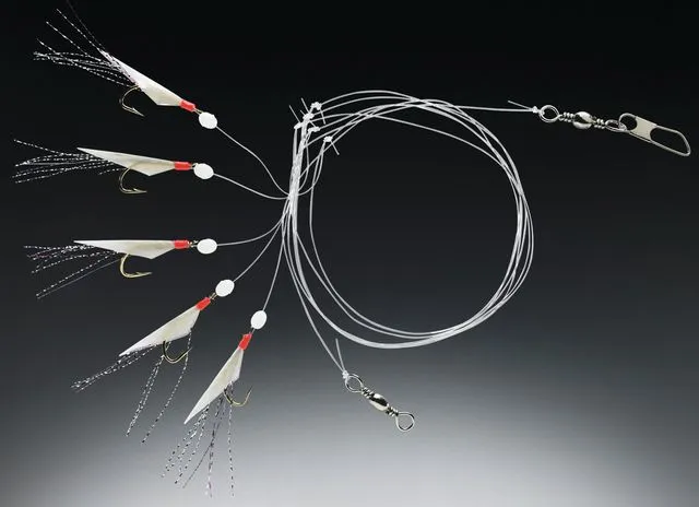 Balzer Spezial Herring Rig 1.50m 5 Hooks Gr. 6