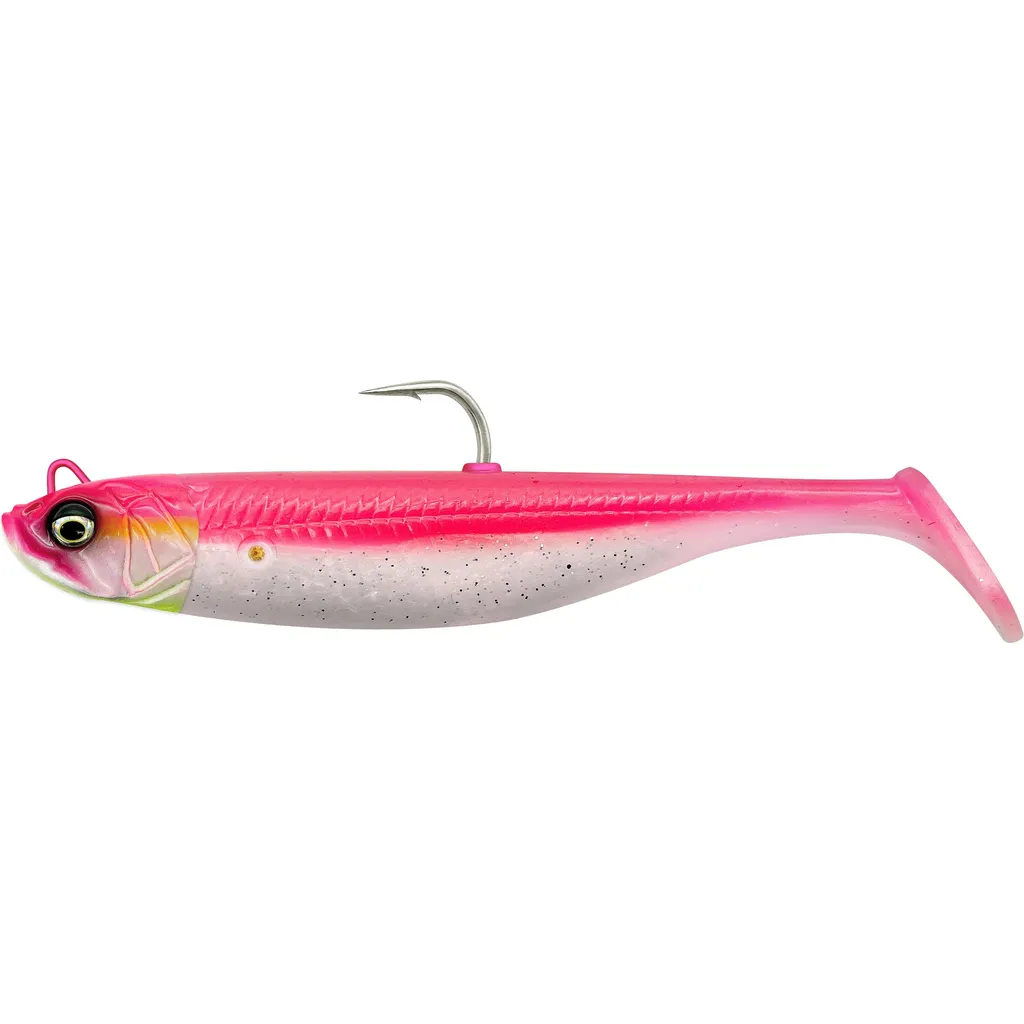 Savage Gear Minnow Gummifische 10cm 20g Pink Pearl Silver Fluo