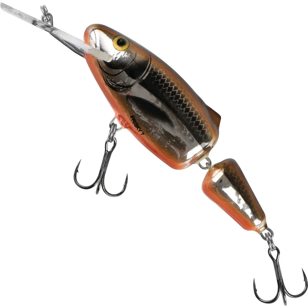 Salmo Frisky Deep Runner Wobbler Metallic Hot Olive 7cm 9g