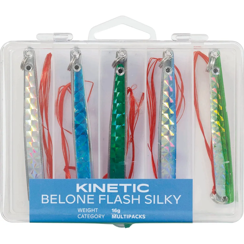 Kinetic Belone Flash Silky Mix Meeresköder 16g 5pc