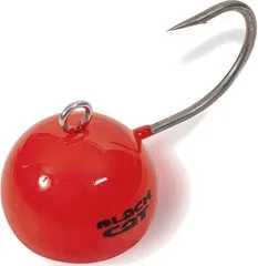 Black Cat Fire-Ball Jig Head 1pcs 6/0