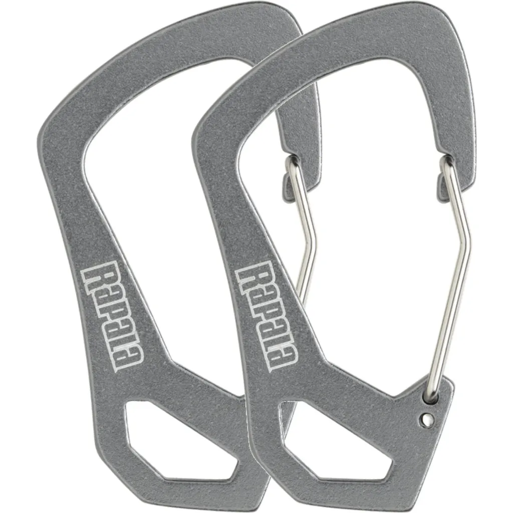 Rapala Carabiner Kescherzubehör Grau