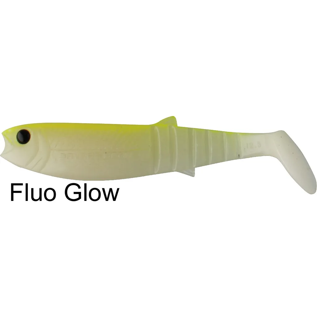 Savage Gear Cannibal Shads Gummifische 8cm 5g Fluo Glow