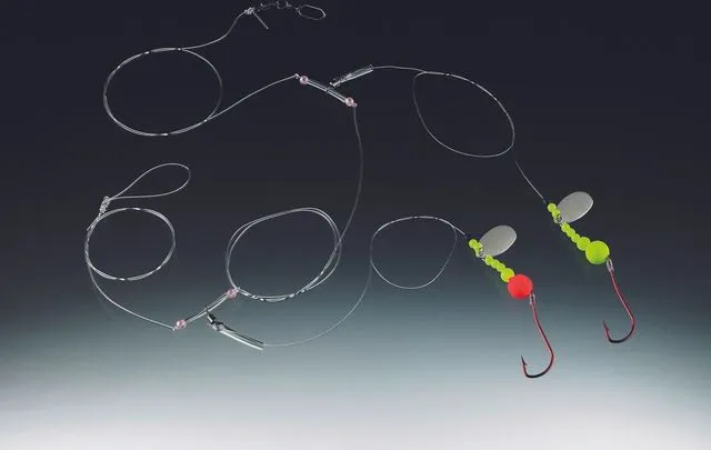 Balzer Meeresvorfach Ready-made Rig 120cm Gr. 1 Butthaken Brandungsvorfach