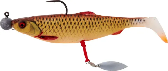 Savage Gear Screwin Spin Teaser 100g 3pcs S Silver Red