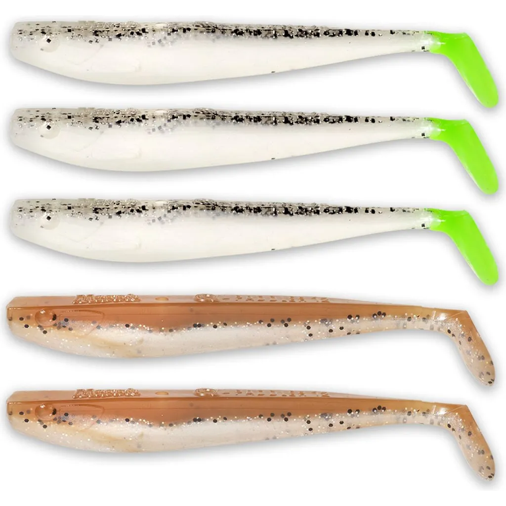 Quantum Q-Paddler Power Packs Gummifische 10cm 5Stk. Salt Pepper UV-tail Sand Goby