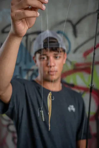 Fox Rage Drop Shot Mini Ready Rig 2 3pcs