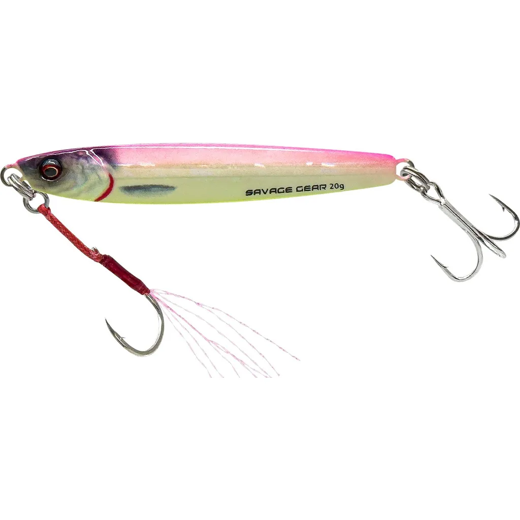 Savage Gear 3D Jig Minnow Meeresköder 7.5cm 20g Glow Pink