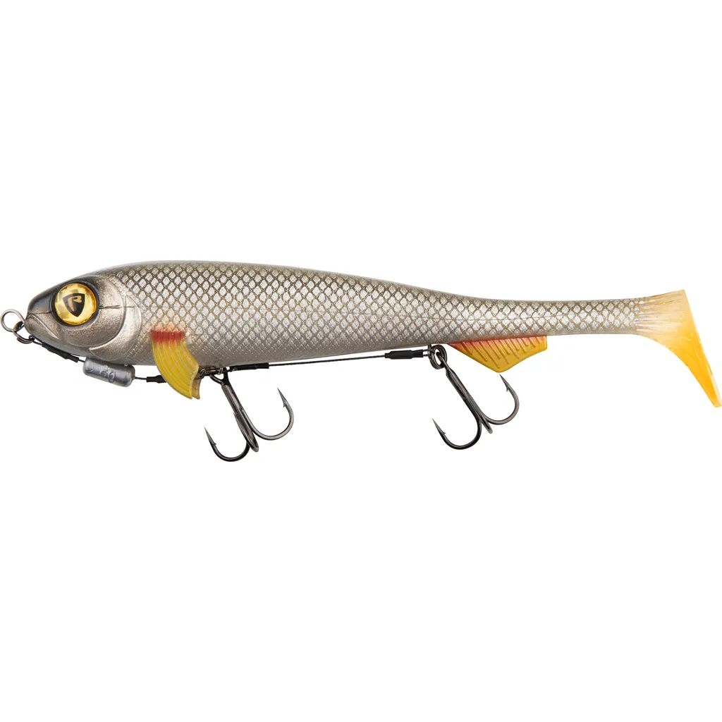 Fox Rage Super Slick Shad Loaded Swimbait 23cm UV Young Perch