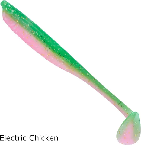 Balzer Shirasu Z-Shad Zander Shads 6.5cm 1.5g Electric Chicken