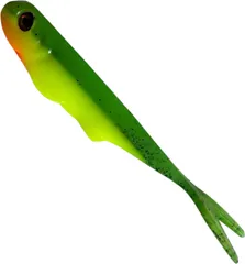KSM River Fighters Gummifisch FatKamp 20cm Chartreuse Lime