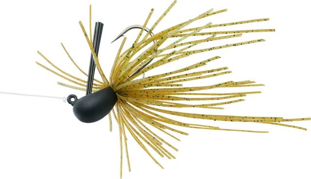 Savage Gear Skirt Flirt Jig 6cm 6g Green Pumpkin