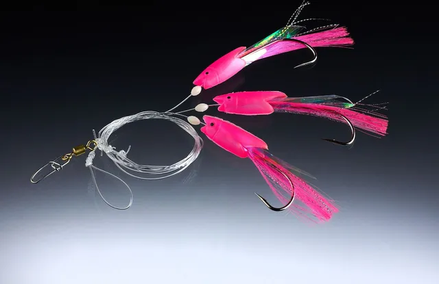 Balzer Norwegen System Ready-Made Rig #8/0 135cm Pink