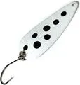 Troutwerk Spoon 4cm 5g White/Black Dots Single Hook