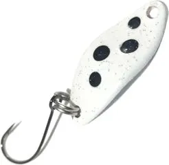 Troutwerk Spoon 1.5g 2.3cm White/Black Dots