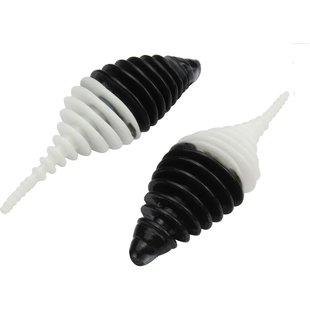 FTM Omura Baits Pongo Gummiköder 6.5cm Schwarz/Weiß Krill