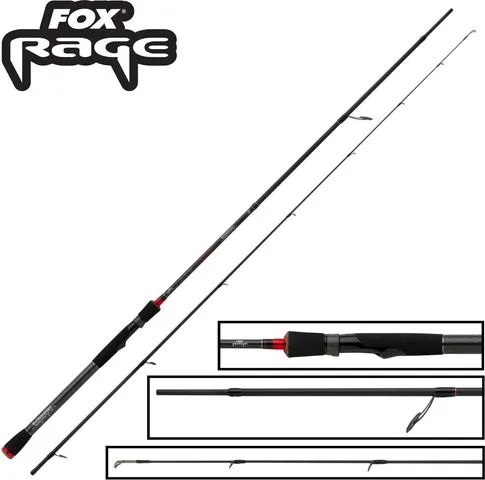 Fox Rage Prism Medium Spin Rod 2.4m 5–21g Fast
