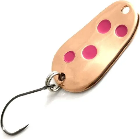 Troutwerk Spoon 3g 2.8cm Copper/Pink Dots