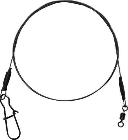 Fox Rage Strike Point 7 Strand Titanium Leader 50cm 23kg 2pcs