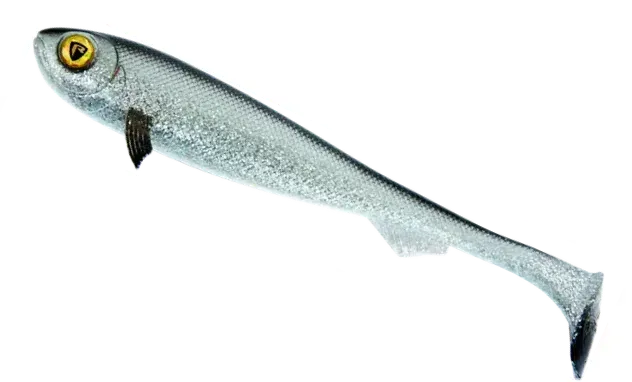 Fox Rage Super Slick Shad Weicher Köder 28cm UV Bleak