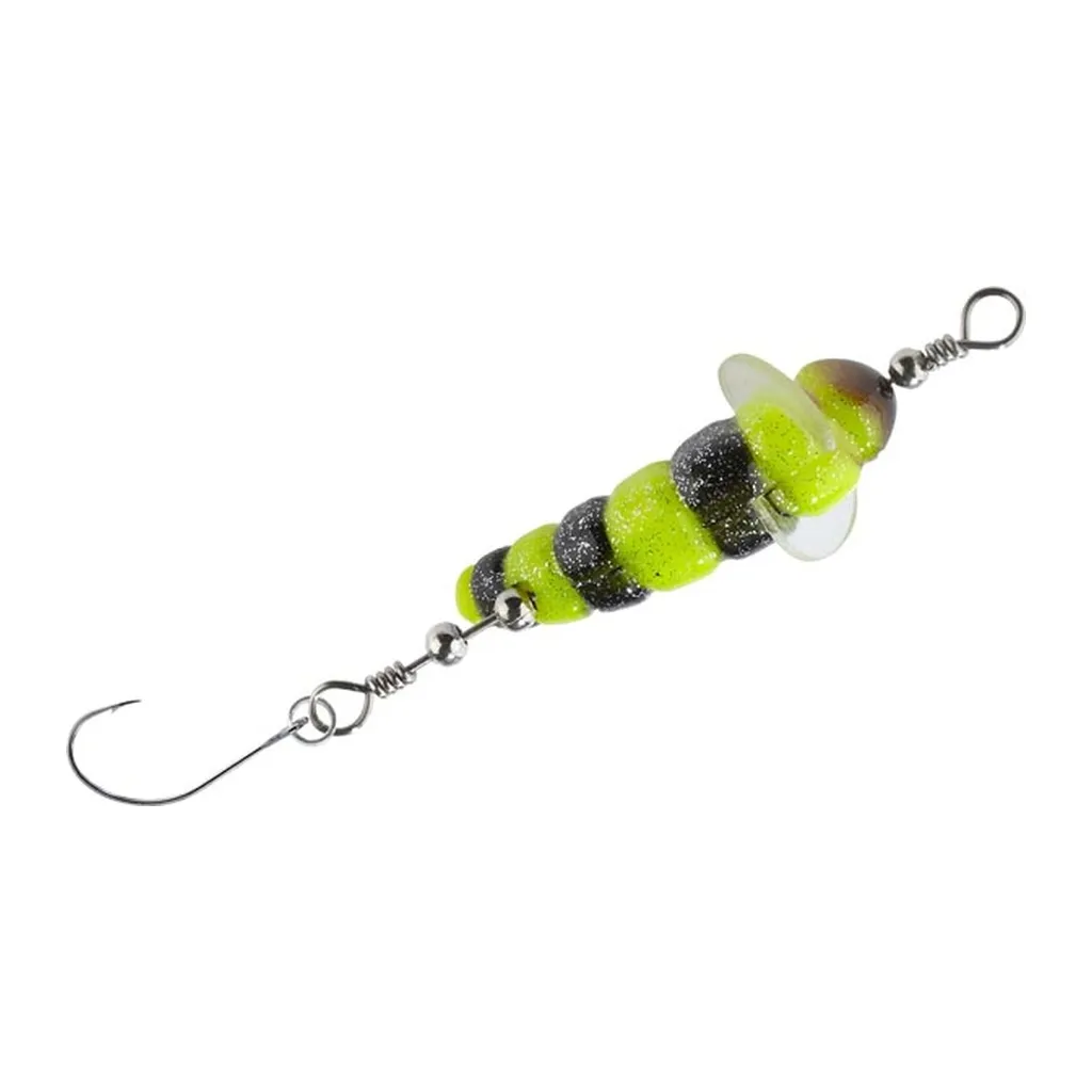 Balzer Trout Attack Killer Made Weichköder 4cm 2.3g Gelb-Schwarz UV
