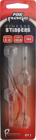 Fox Rage Finesse Stinger Angstdrillinge Double #8 & #10 5kg 10cm