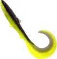 Westin BullTeez Curltail Softbait 8cm 3g Black/Chartreuse
