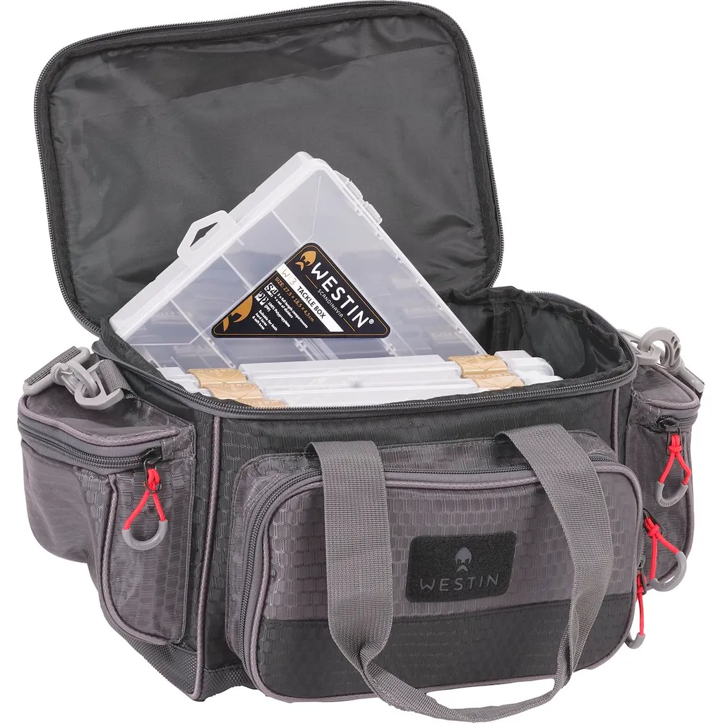 Westin W4 LURE LOADER 4 BOXES Tasche & Koffer S TITANIUM BLACK
