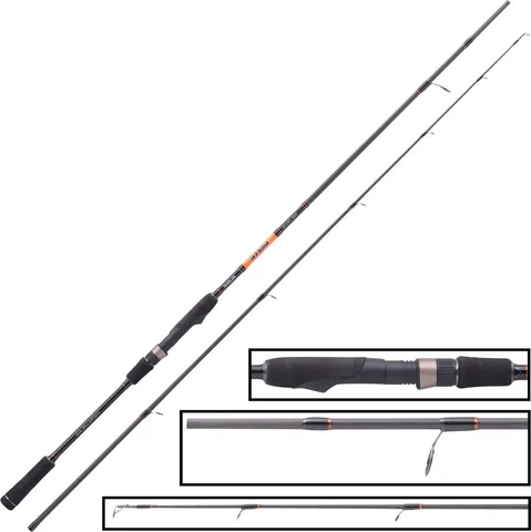 Balzer Shirasu Pike Twitch Spinning Rod 2.11m 25–125g 2pc