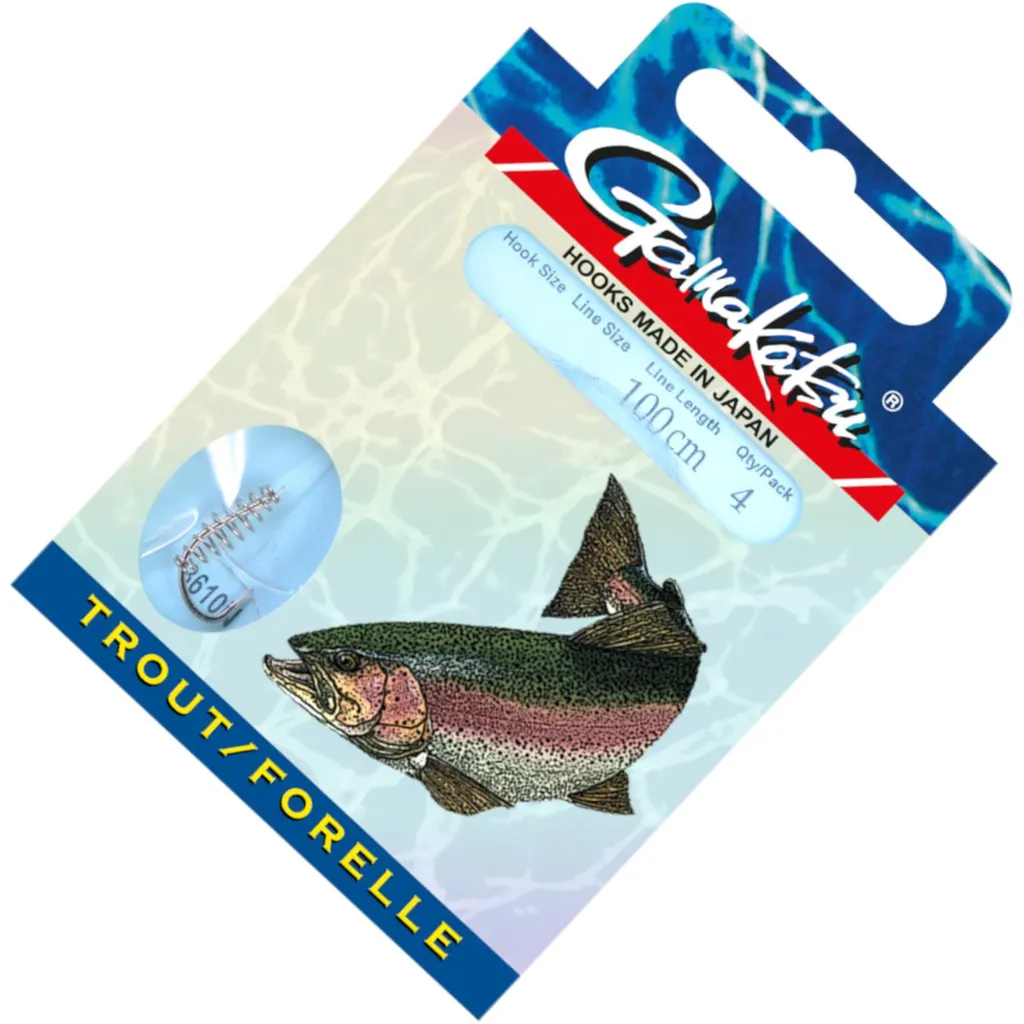 Gamakatsu Trout LS-3610 Fertigmontagen #2 0.25mm