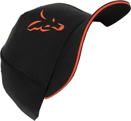 Fox Collection Baseball Cap Black & Orange