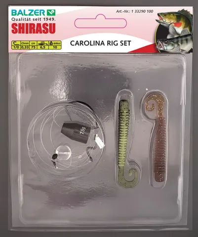 Balzer Ready to Fish Carolina Perch Ready-Made Rig 10g 75cm #1/0