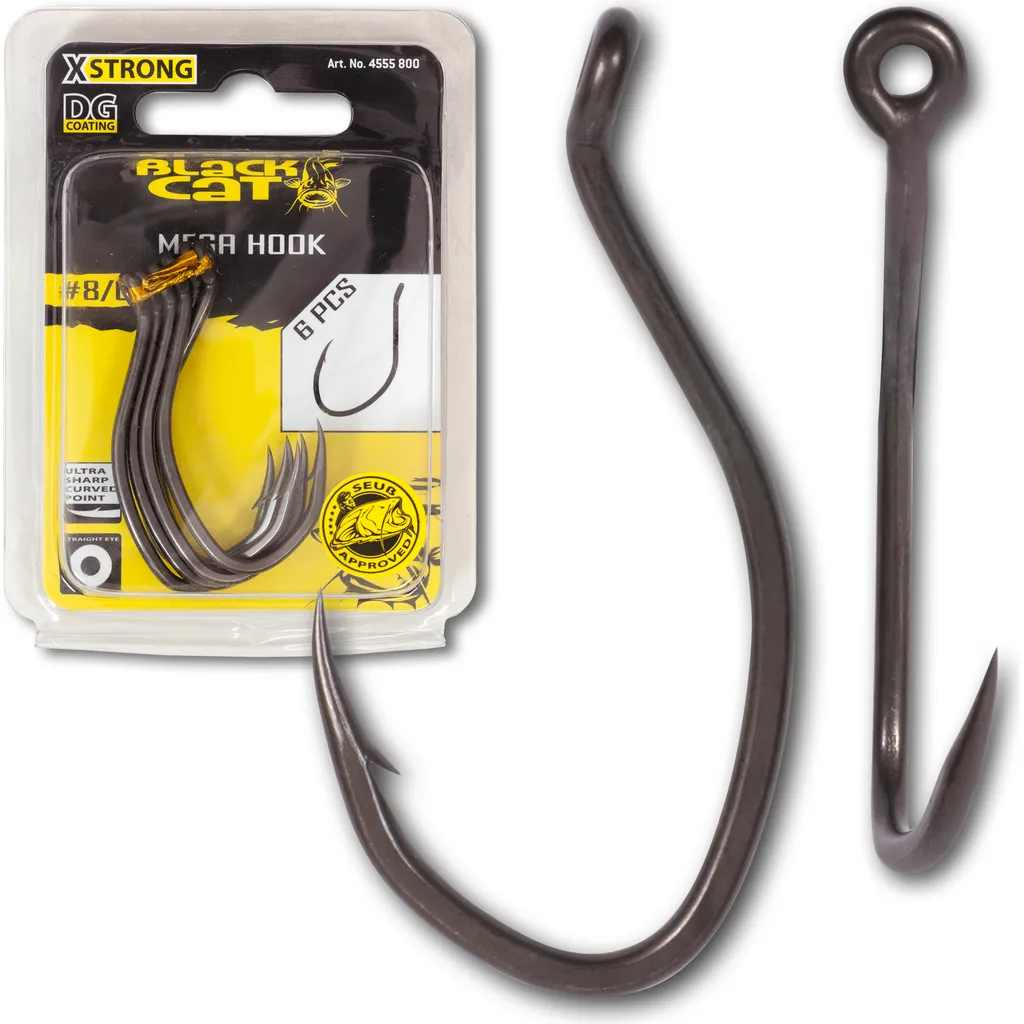 Black Cat Mega Hook DG Haken 12/0