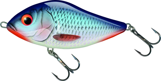 Salmo Slider Sinking Jerkbait 12cm 1–2m 70g Bleeding Blue Shad