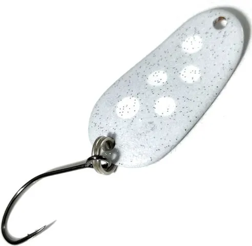 Troutwerk Spoon 3g 2.8cm White/White Dots