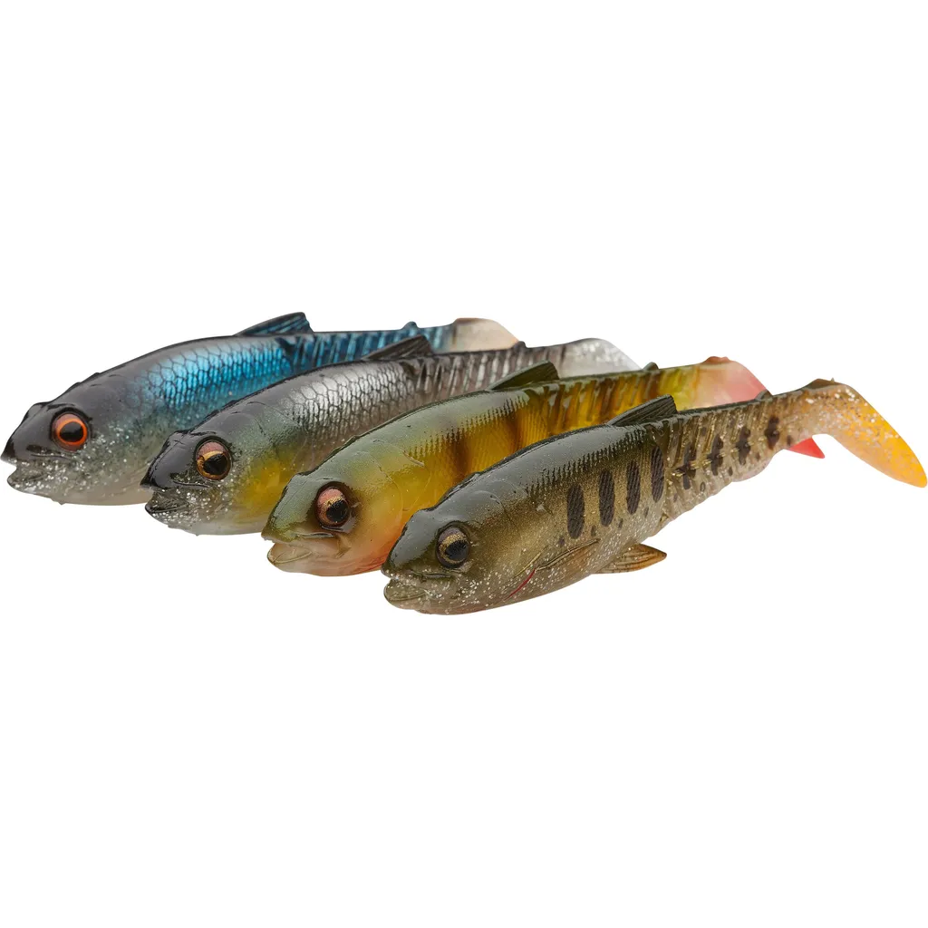 Savage Gear Craft Cannibal Paddletail Gummifisch 10.5cm 12g Clear Water Mix