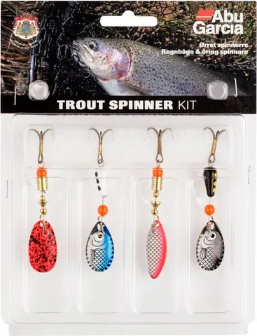Abu Garcia Lure Kit - Trout Spinner 4 0.5–2m Trout Freshwater