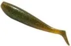 Fox Rage Zander Pro Shad Softbait 10cm Green Pumpkin Rolling