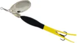Westin FC Downstream Spinner 35g Black / Flouro Yellow / Silver Blade