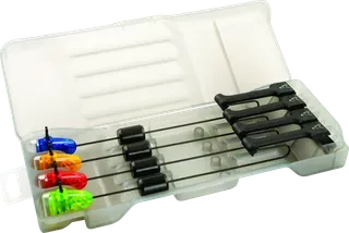 Fox Micro Swinger Bissanzeiger 4 Rod Set 42g Blue / Green / Orange / Red