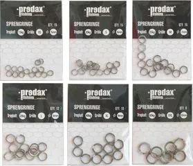 Predax Sprengringe 5–10mm 15–60kg 75pcs XS-XXL
