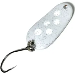 Troutwerk Spoon 2.8cm 3g White/White Dots