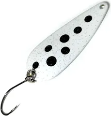 Troutwerk Spoon 4cm 5g White/Black Dots