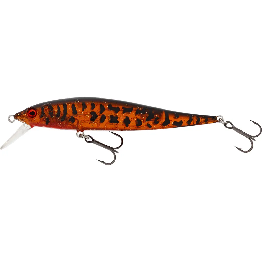 Westin Jerkbite SR Wobbler 9cm 8g Suspending Motoroil Burbot