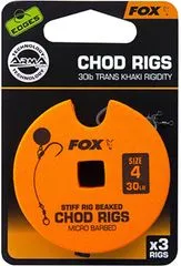 Fox Edge Armapoint Chod Rig Fertiges Rig #4 13.6kg Stiff Rig Beaked