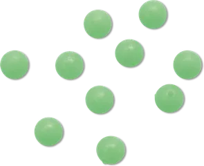 Black Cat Soft Bead L Rig Zubehör 8mm 10pcs Soft Rubber