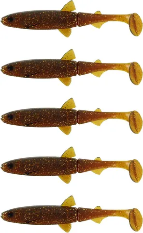 Westin HypoTeez Gummiköder 13cm Motoroil 5St