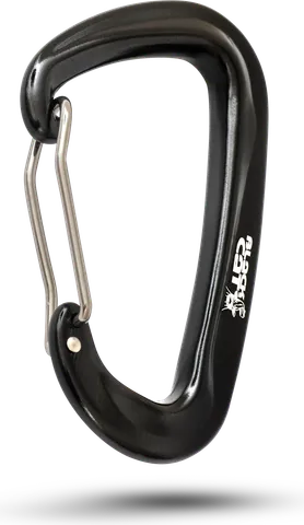 Black Cat Karabiner 8cm Aluminium