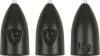 Fox Rage Tungsten Bullet Weights 11g 3pcs Matte Green