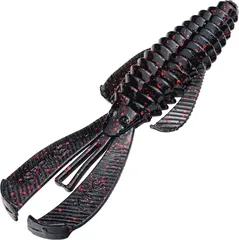 Strike King Rage Bug Softbait 10cm Black Neon
